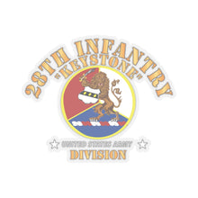 Load image into Gallery viewer, Kiss-Cut Stickers - Army - 28th Infantry Division - Keystone - DUI wo Stars