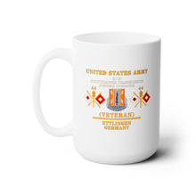 Load image into Gallery viewer, White Mug 15oz - Army - 44th Signal Bn - 31M - US Army - Veteran - Ettlingen GE X 300