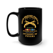 Load image into Gallery viewer, Black Mug 15oz - Just Cause - 988th Military Police Co w Svc Ribbons X 300