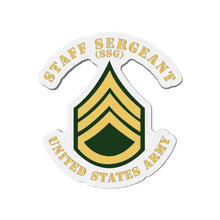 Load image into Gallery viewer, Die-Cut Magnets -SSI - Army - Staff Sergeant - SSG - Flat X 300