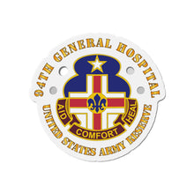 Load image into Gallery viewer, Die-Cut Magnets - Army - 94th General Hospital - TX - USAR V1
