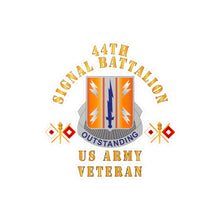 Load image into Gallery viewer, Kiss-Cut Vinyl Decals - Army - 44th Signal Bn - US Army Veteran X 300DPI
