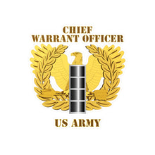 Load image into Gallery viewer, Kiss-Cut Vinyl Decals - Army - Emblem - Warrant Officer - CW4 wo DS
