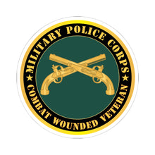 Load image into Gallery viewer, Kiss - Cut Stickers - Army - Military Police - Branch - Combat Wounded Veteran X 300