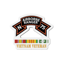 Load image into Gallery viewer, Die-Cut Magnets -SSI -SOF - N Company Scroll - Vietnam Veteran w VN SVC X 300