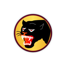 Load image into Gallery viewer, Kiss-Cut Vinyl Decals - Army - 66th Infantry Division - Black Panther Division wo Txt