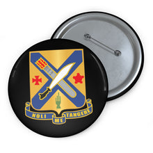 Load image into Gallery viewer, Custom Pin Buttons - DUI - 2nd Infantry Regiment wo Txt X 300