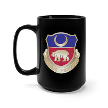 Load image into Gallery viewer, Black Mug 15oz - 408th Infantry Regiment - Gold X 300