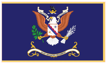 Load image into Gallery viewer, Rectangle Flags - Army - Regimental Colors - 161st Infantry Regiment - First in War, First in Peace