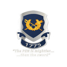 Load image into Gallery viewer, Kiss-Cut Vinyl Decals - Army - Jag Corps Crest - Pen is Mighter X 300