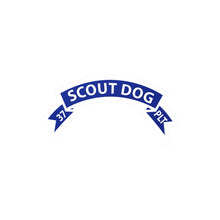 Load image into Gallery viewer, Kiss-Cut Vinyl Decals - Army - 37th Scout Dog Platoon Tab