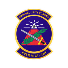Load image into Gallery viewer, Kiss-Cut Vinyl Decals - USAF - 88th Security Force Squadron wo Txt