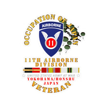 Load image into Gallery viewer, Kiss-Cut Vinyl Decals - Army - Occupation Japan w 11th Airborne Division w OCCUPY - COLD SVC