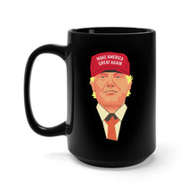 Load image into Gallery viewer, Black Mug 15oz - Donald Trump X 300