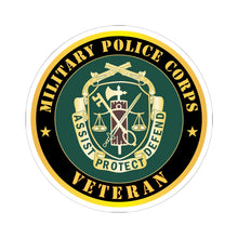 Load image into Gallery viewer, Kiss - Cut Stickers - Army - Military Police Corps Regimental Crest - Veteran X 300