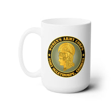 Load image into Gallery viewer, White Ceramic Mug 15oz - Army - Women's Army Corps - Fort Oglethorpe, Georgia