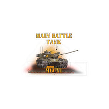 Load image into Gallery viewer, Kiss-Cut Vinyl Decals - Army - Main Battle Tank - M60A1 w Fire- Right Face X 300