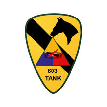 Load image into Gallery viewer, Kiss-Cut Vinyl Decals - Army - 603rd Medium Tank Co - 1st Cav wo Txt