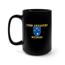 Load image into Gallery viewer, Black Mug 15oz - Army - 23rd Infantry Division X 300