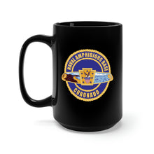 Load image into Gallery viewer, Black Mug 15oz - Navy - Naval Amphibious Base Coronado No Txt