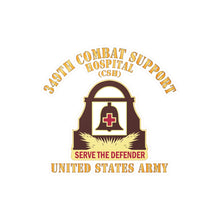 Load image into Gallery viewer, Kiss-Cut Vinyl Decals - DUI - 349th Combat Support Hospital - US Army X 300