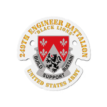 Load image into Gallery viewer, Die-Cut Magnets -SSI - Army - DUI - 249th Engineer Battalion