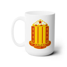 Load image into Gallery viewer, White Ceramic Mug 15oz - Army - 38th Field Artillery Regiment wo Txt