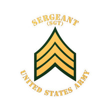 Load image into Gallery viewer, Kiss-Cut Vinyl Decals - Army - Sergeant - SGT - Flat X 300
