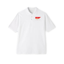 Load image into Gallery viewer, Men's Piqué Polo - F Troop, 4th Cavalry Regiment - Guidon - Std