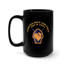 Load image into Gallery viewer, Black Mug 15oz - Combined Joint Task Force - Horn of Africa - X 300