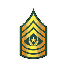 Load image into Gallery viewer, Kiss-Cut Vinyl Decals - Army - Command Sergeant Major - CSM wo Txt X 300