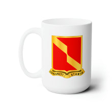 Load image into Gallery viewer, White Ceramic Mug 15oz - Army - 27th Field Artillery wo Txt