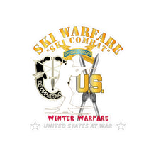 Load image into Gallery viewer, Kiss-Cut Vinyl Decals - SOF - Special Forces - Ski Warfare - Ski Combat - Winter Warfare X 300