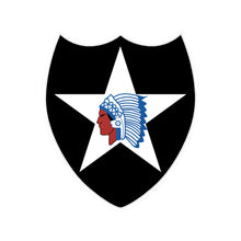 Load image into Gallery viewer, Kiss-Cut Vinyl Decals - SSI - 2nd Infantry Division wo Txt X 300