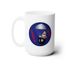 Load image into Gallery viewer, White Ceramic Mug 15oz - Army - 511th PIR wo Txt