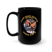 Load image into Gallery viewer, Black Mug 15oz - AAC - 418th Night Fighter Squadron - WWII X 300