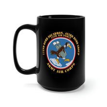 Load image into Gallery viewer, Black Mug 15oz - 772nd Bomb Squadron, 463rd Bomb Group - 15th AF X 300