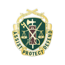 Load image into Gallery viewer, Kiss-Cut Vinyl Decals - Military Police Corps Regimental DUI wo Txt X 300