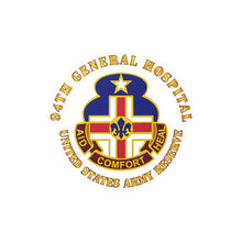 Load image into Gallery viewer, Kiss-Cut Vinyl Decals - Army - 94th General Hospital - TX - USAR V1
