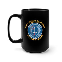 Load image into Gallery viewer, Black Mug 15oz - Army - 174th AHC - Vietnam Vet