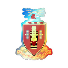 Load image into Gallery viewer, Holographic Die-cut Stickers - COA - Fort Sill - Artillery School wo txt X 300