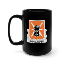 Load image into Gallery viewer, Black Mug 15oz - Army - 38th Signal Battalion - DUI wo Txt X 300