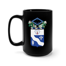 Load image into Gallery viewer, Black Mug 15oz - COA - 153rd Infantry Regiment (First Arkansas) X 300