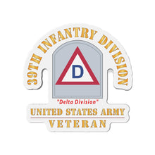 Load image into Gallery viewer, Die-Cut Magnets - Army - SSI - 39th Infantry Division - Delta Division - US Army Veteran X 300