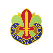 Load image into Gallery viewer, Kiss-Cut Vinyl Decals - DUI - 29th Infantry Division X 300