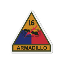 Load image into Gallery viewer, Die-Cut Magnets -SSI - 16th Armored Division w Name Tape X 300