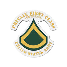 Load image into Gallery viewer, Die-Cut Magnets -SSI -Army - Private First Class - PFC - Veteran - Flat X 300