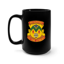 Load image into Gallery viewer, Black Mug 15oz - Army - 528th Support Battalion - DUI wo Txt X 300