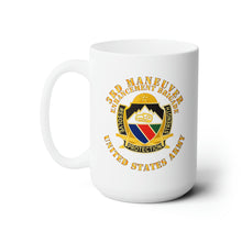 Load image into Gallery viewer, White Ceramic Mug 15oz - Army - 3rd Maneuver Enhancement Brigade - DUI - US Army