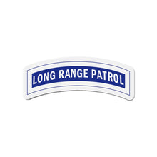Load image into Gallery viewer, Die-Cut Magnets - Army - Tab - Long Range Patrol - Blue - White